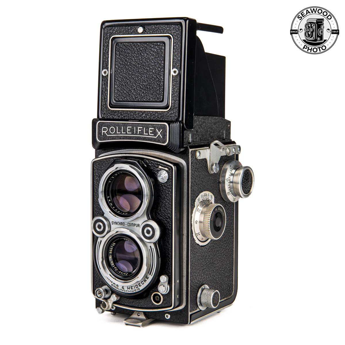Rolleiflex MX w/ 75mm f/3.5 Tessar GOOD - Seawood Photo