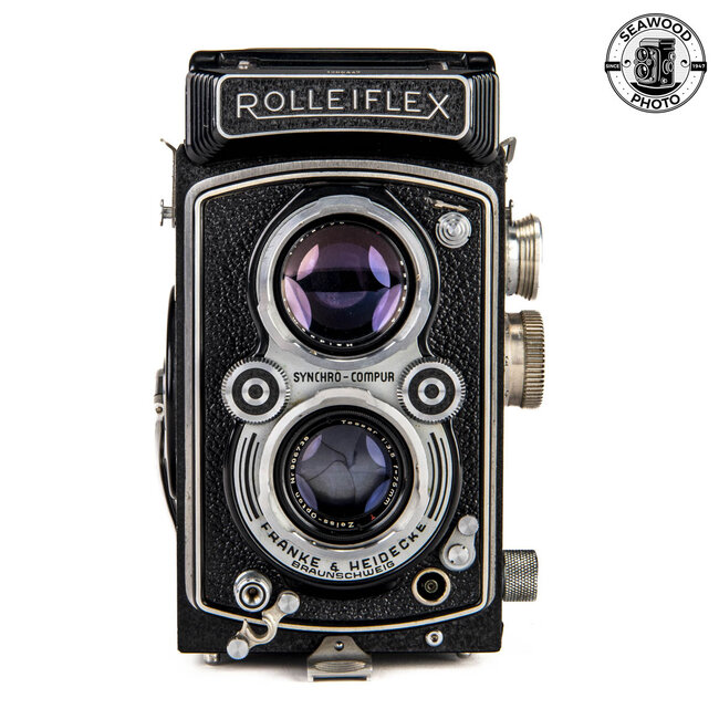 Rolleiflex MX w/ 75mm f/3.5 Tessar GOOD