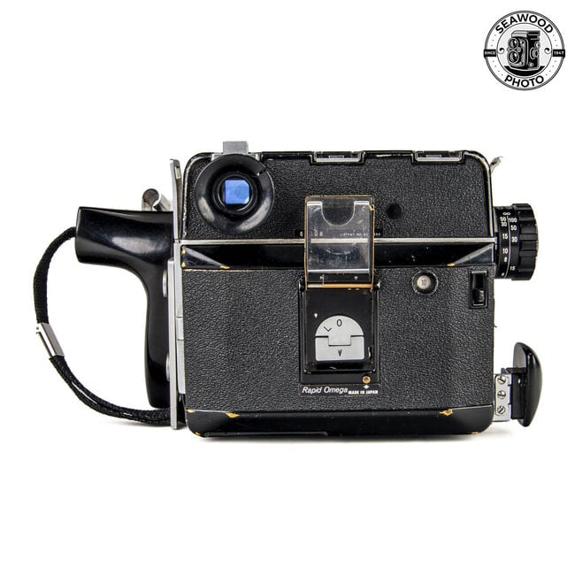 Koni Omega Rapid 200 Medium Format Camera Set w/90mm f3.5 Lens GOOD-