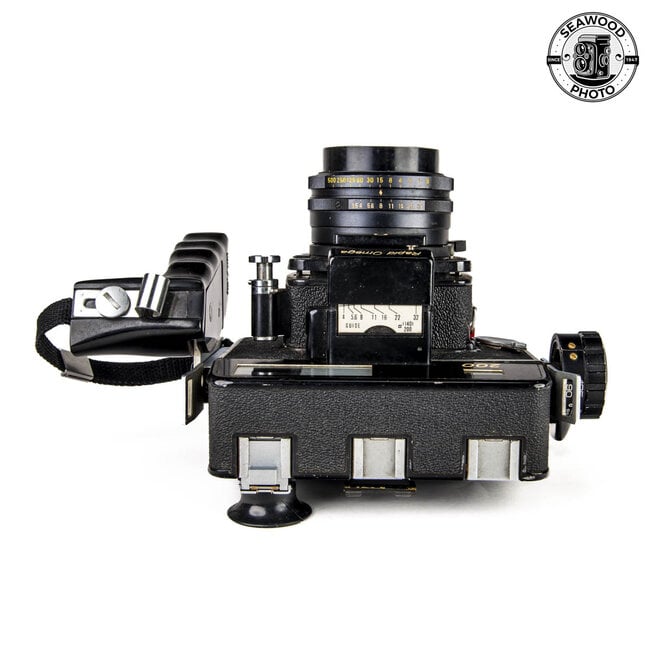 Koni Omega Rapid 200 Medium Format Camera Set w/90mm f3.5 Lens GOOD-