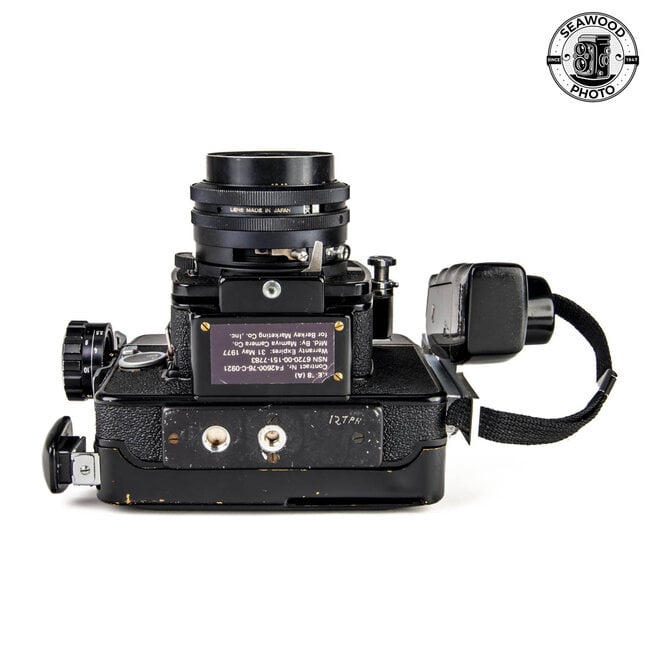 Koni Omega Rapid 200 Medium Format Camera Set w/90mm f3.5 Lens GOOD-