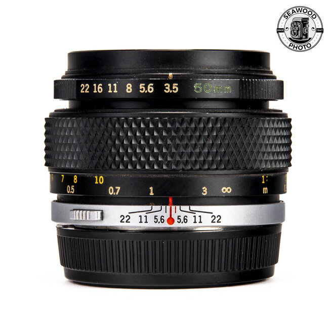 Olympus Zuiko OM Macro 50mm f/3.5 GOOD