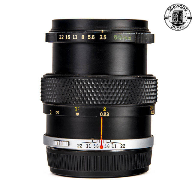 Olympus Zuiko OM Macro 50mm f/3.5 GOOD