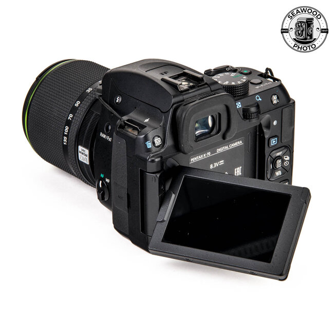 Pentax K-70 24.2MP DSLR w/ DA 18-135mm GOOD+