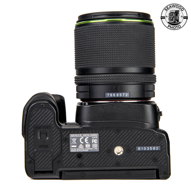 Pentax K-70 24.2MP DSLR w/ DA 18-135mm GOOD+