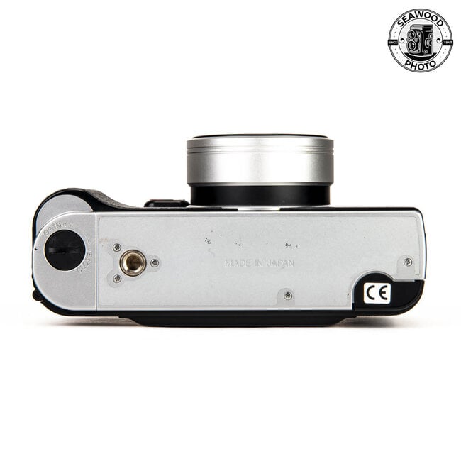 Konica HEXAR AF Silver 35mm Rangefinder Film Camera EXCELLENT