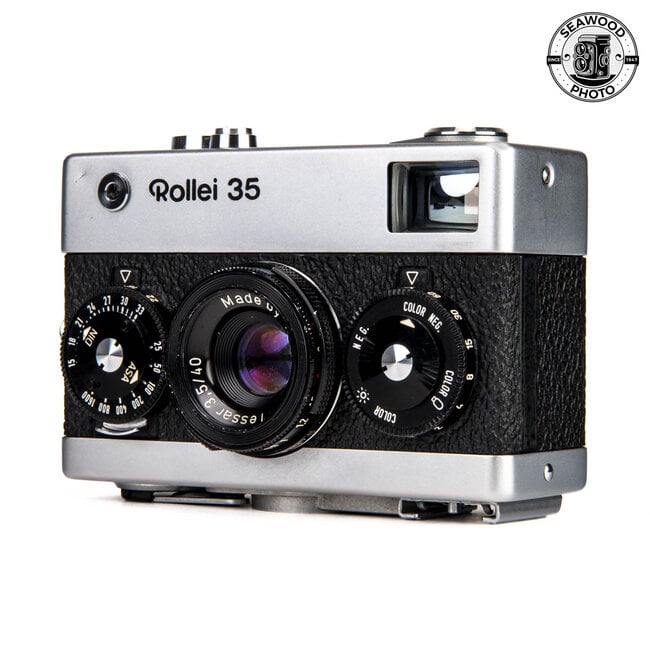 Rollei 35 w/40mm f/3.5 Tessar GOOD