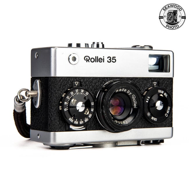 Rollei 35 w/40mm f/3.5 Tessar GOOD
