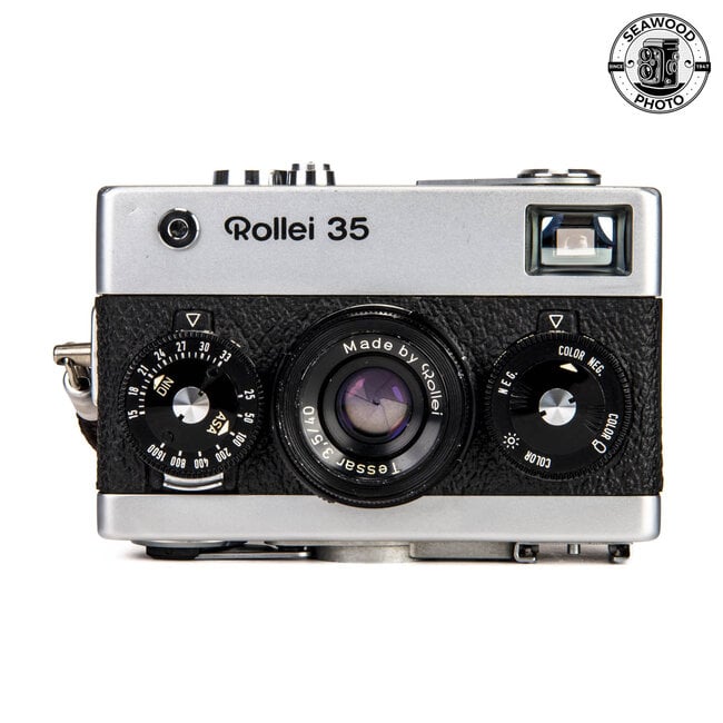 Rollei 35 w/40mm f/3.5 Tessar GOOD