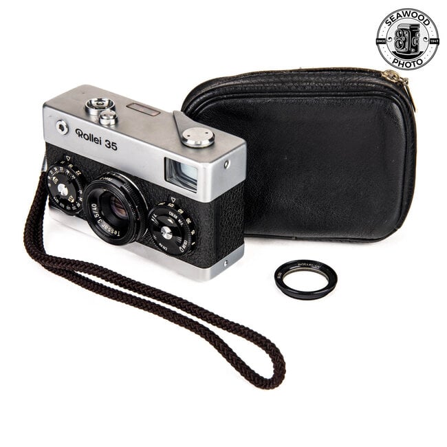 Rollei 35 w/40mm f/3.5 Tessar GOOD