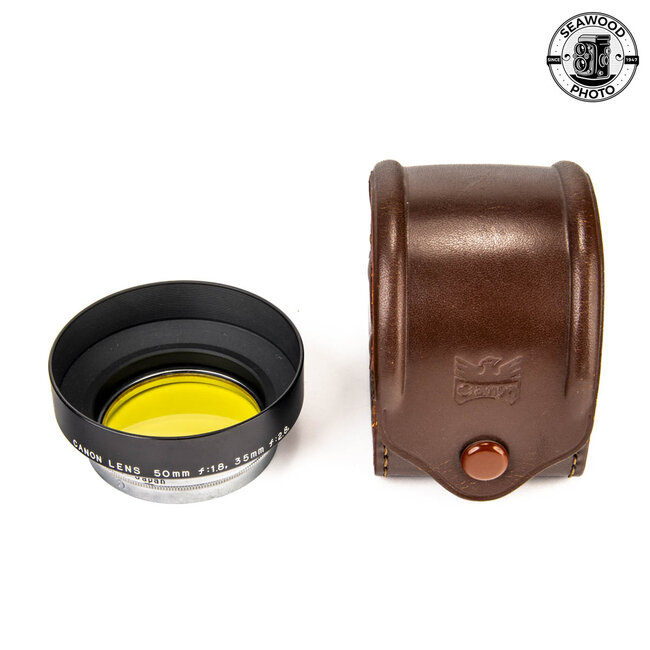 Canon 42mm Lens Shade for 50mm f/1.8, 35mm f/2.8 LTM Lenses EXCELLENT