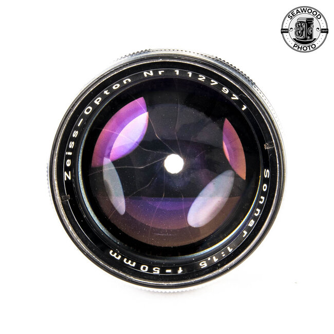 Zeiss 50mm f/1.5 Sonnar for Contax RF Cameras GOOD
