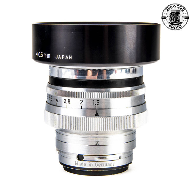 Zeiss 50mm f/1.5 Sonnar for Contax RF Cameras GOOD