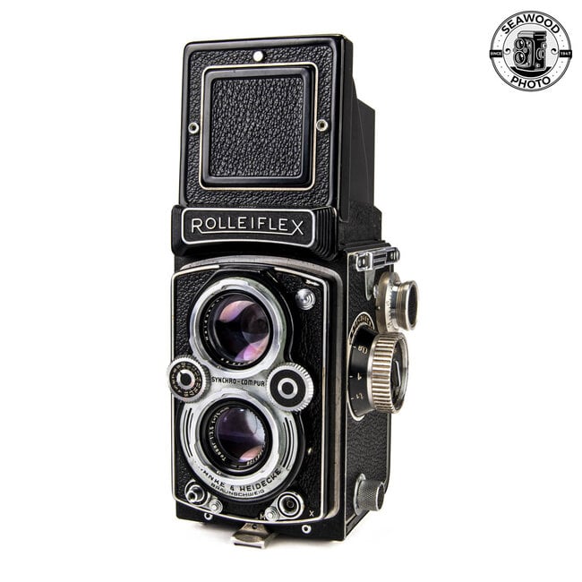 Rolleiflex MX-EVS Type 1 w/75mm f/3.5 Zeiss Tessar w/Rolleikin EXCELLENT