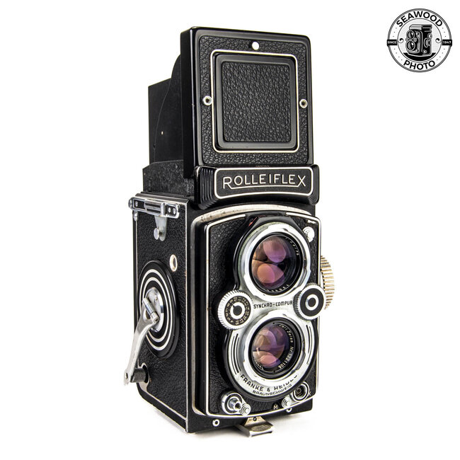 Rolleiflex MX-EVS Type 1 w/75mm f/3.5 Zeiss Tessar w/Rolleikin EXCELLENT