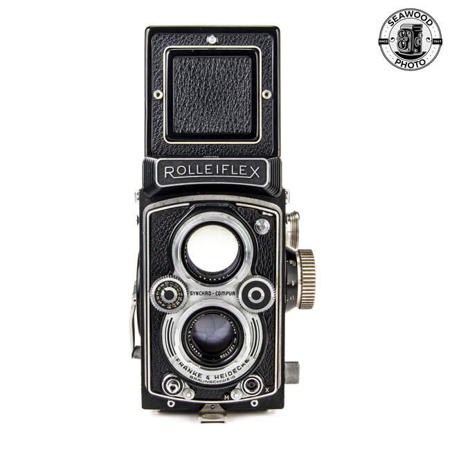 Rolleiflex MX-EVS Type 1 w/75mm f/3.5 Zeiss Tessar w/Rolleikin EXCELLENT
