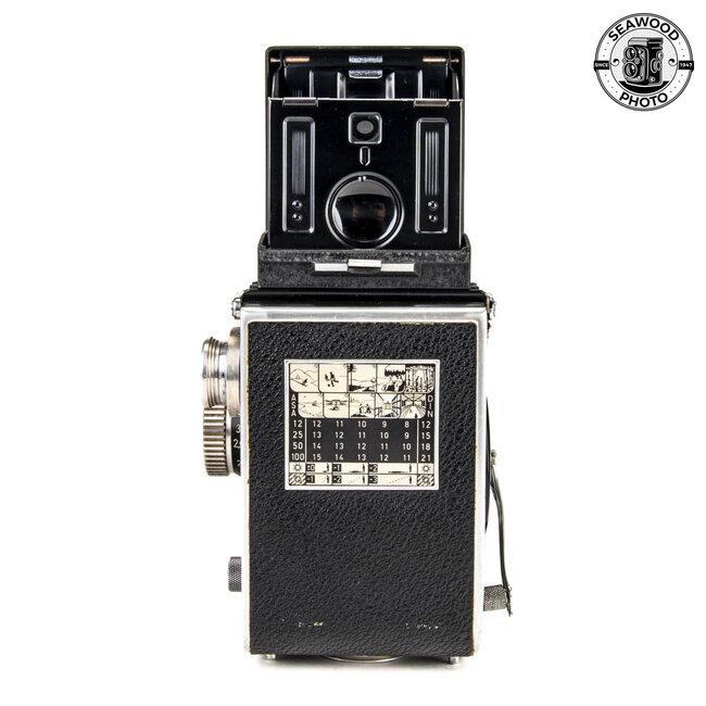 Rolleiflex MX-EVS Type 1 w/75mm f/3.5 Zeiss Tessar w/Rolleikin EXCELLENT