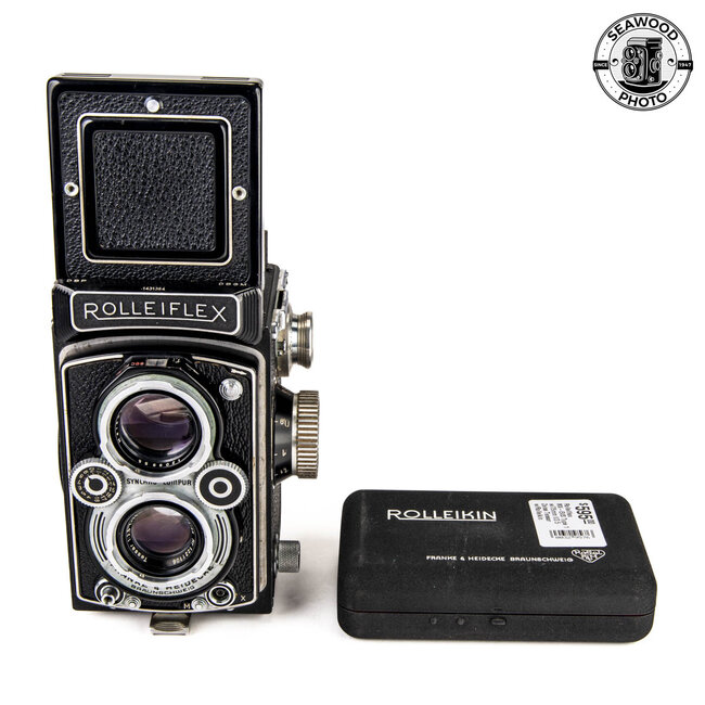 Rolleiflex MX-EVS Type 1 w/75mm f/3.5 Zeiss Tessar w/Rolleikin EXCELLENT