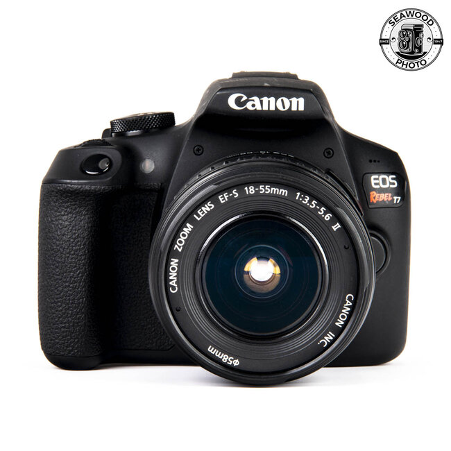Canon Rebel EOS T7 w/ 18-55mm f3.5-5.6 II GOOD