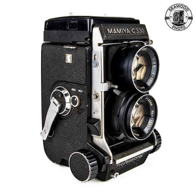 Mamiya C330 TLR w/80mm f/2.8 Blue-Dot Lens GOOD