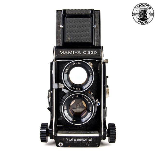Mamiya C330 TLR w/80mm f/2.8 Blue-Dot Lens GOOD