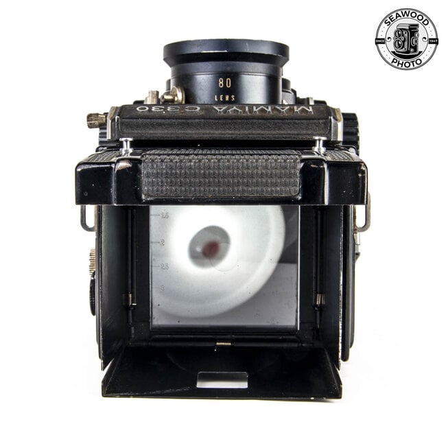 Mamiya C330 TLR w/80mm f/2.8 Blue-Dot Lens GOOD