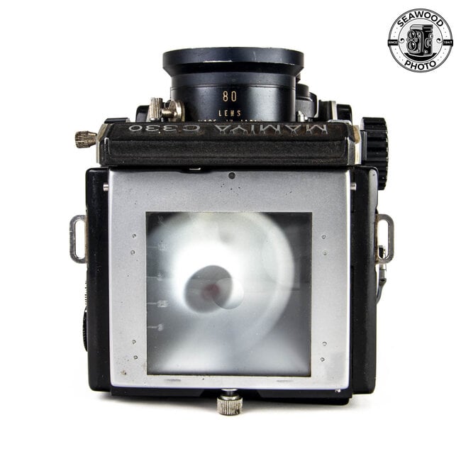 Mamiya C330 TLR w/80mm f/2.8 Blue-Dot Lens GOOD