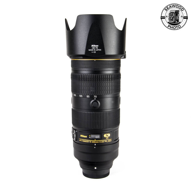 Nikon AF-S Nikkor 70-200mm f/2.8E FL ED VR EXCELLENT