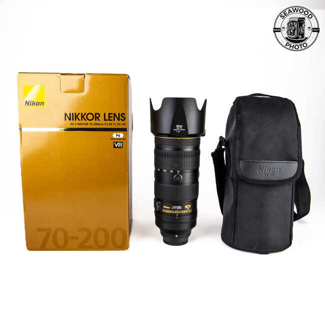 Nikon AF-S Nikkor 70-200mm f/2.8E FL ED VR EXCELLENT