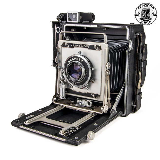 Graflex 2-Camera Kit; 4x5 Crown Graphic + 6x9 Speed Graphic, Extras EXCELLENT