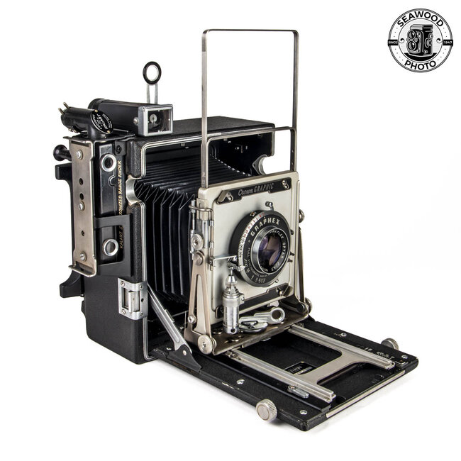 Graflex 2-Camera Kit; 4x5 Crown Graphic + 6x9 Speed Graphic, Extras EXCELLENT