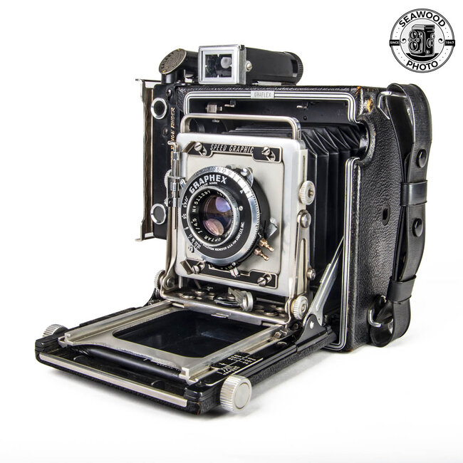 Graflex 2-Camera Kit; 4x5 Crown Graphic + 6x9 Speed Graphic, Extras EXCELLENT