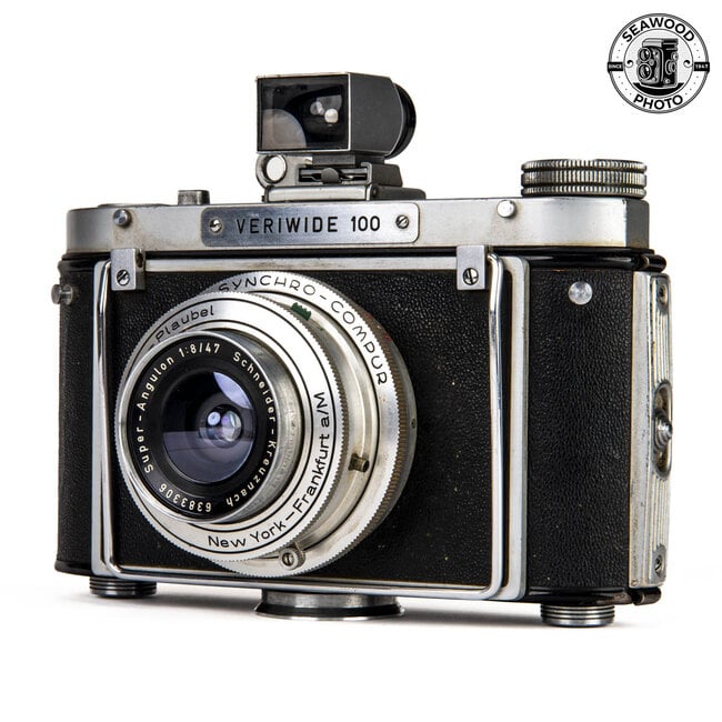 Plaubel Brooks Veriwide 100 6x10 w/Schneider 47mm f/8 Super Angulon GOOD