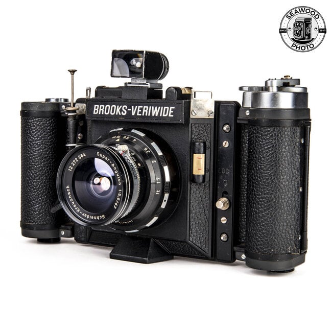 Brooks Veriwide 120 Camera w/Schneider 47mm f/5.6. GOOD