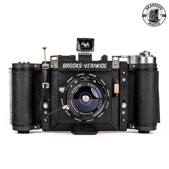 Brooks Veriwide 120 Camera w/Schneider 47mm f/5.6. GOOD