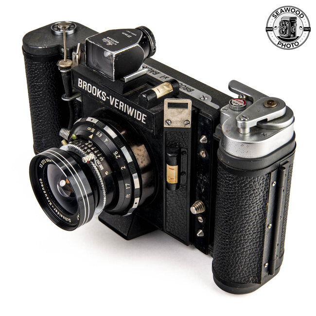 Brooks Veriwide 120 Camera w/Schneider 47mm f/5.6. GOOD