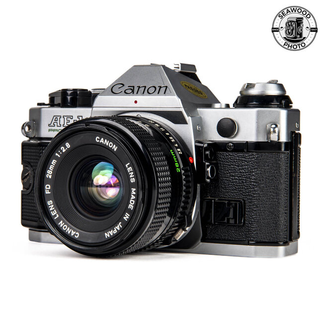 Canon AE-1 Program w/ FD 28mm f/2.8 GOOD+