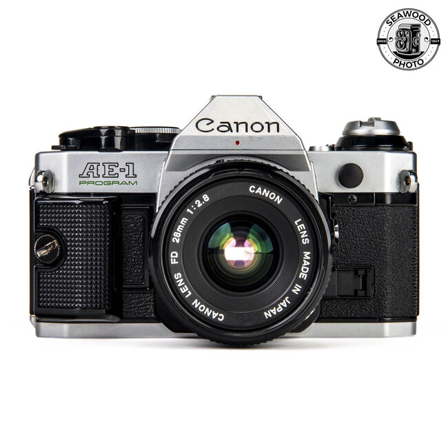 Canon AE-1 Program w/ FD 28mm f/2.8 GOOD+