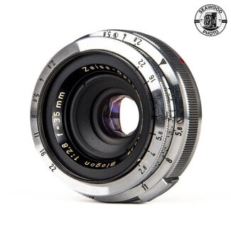 Contax Zeiss 35mm f/2.8 Biogon for Contax Rangefinder GOOD+