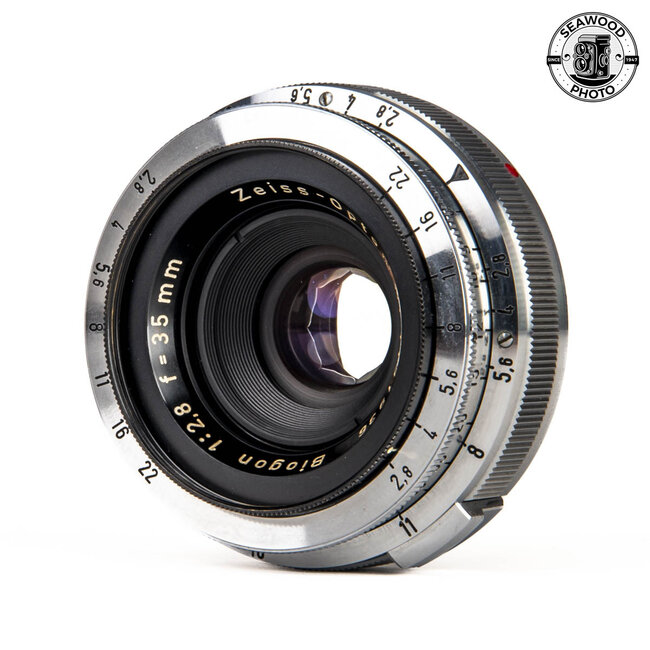 Zeiss 35mm f/2.8 Biogon for Contax Rangefinder GOOD+