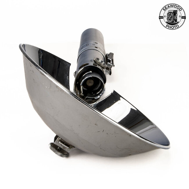 Graflex 3 Cell Flash Handle Star Wars Lightsaber w/Red Button & Reflector GOOD