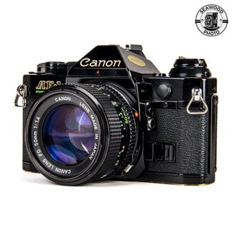 Canon Canon AE-1 Program (BLACK) 50mm f1.4 GOOD