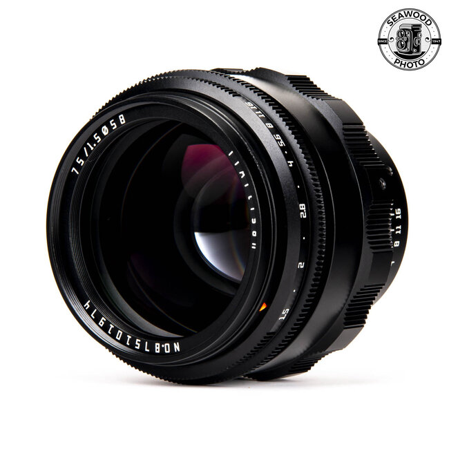 TTArtisan 75mm f/1.5 Swirly Bokeh M42 LIKE NEW