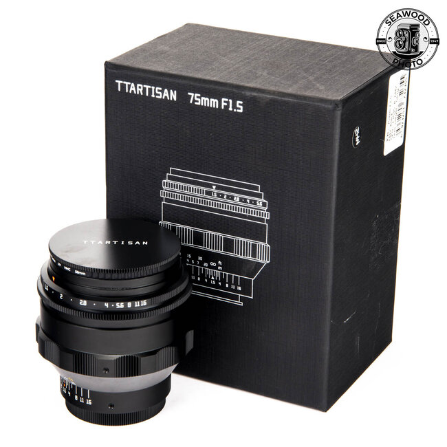 TTArtisan 75mm f/1.5 Swirly Bokeh M42 LIKE NEW