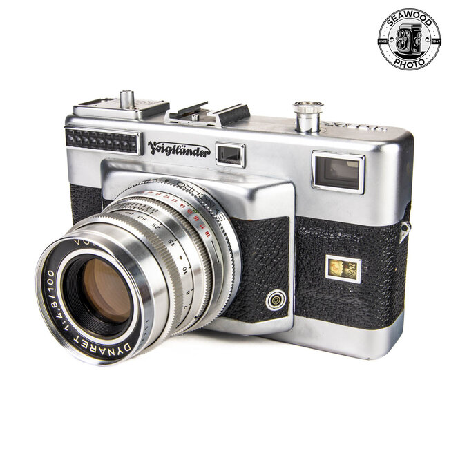 Voigtlander Vitessa T Complete Outfit w/3 Lenses, More GOOD+