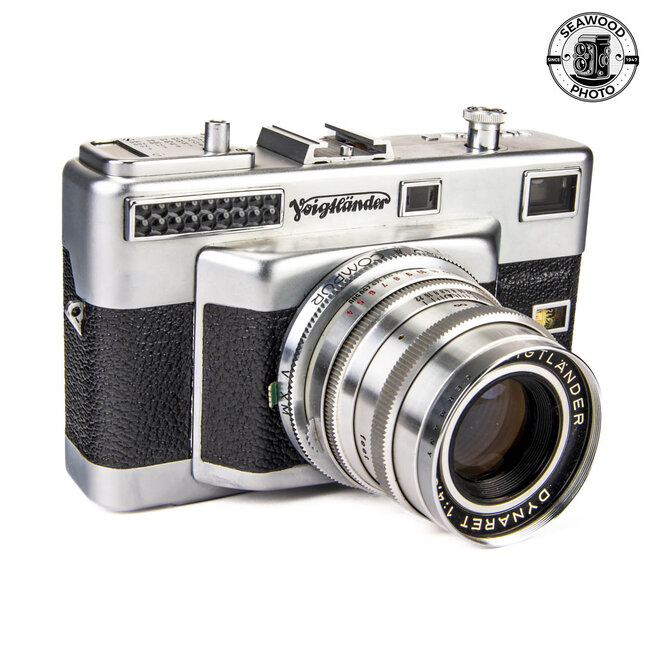 Voigtlander Vitessa T Complete Outfit w/3 Lenses, More GOOD+