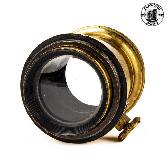 W. H. Walmsley No. 2 Hemispherique Rapide Brass Lens