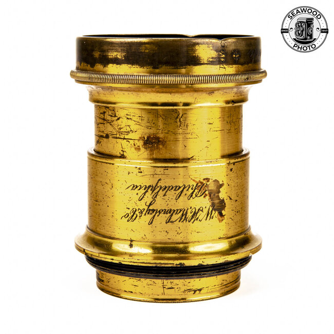 W. H. Walmsley No. 2 Hemispherique Rapide Brass Lens