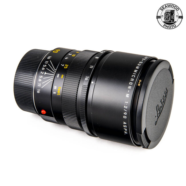 Leica 90mm f/2 APO-Summicron-M ASPH 11884. LIKE NEW