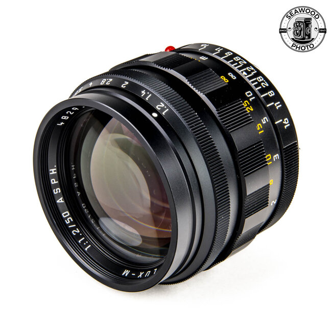 Leica 11686 50mm f1.2 Noctilux-M ASPH Lens Black  LIKE NEW